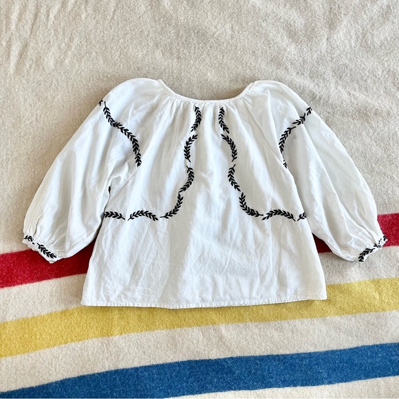 Emerson Fry Lucy Dove embroidered top - Picture 11 of 12